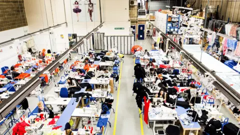 Fashion Enter Garment factory in North London