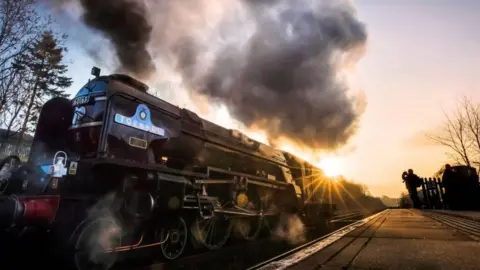 Danny Lawson/PA Wire  Steam locomotive, Tornado