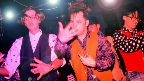 Getty Images Hacienda ravers in 1988