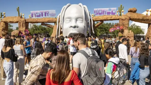 Getty Images Astroworld entrance 2021