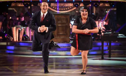 Kevin Clifton and Susan Calman