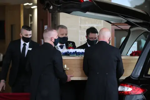 Andrew Milligan / PA Tony Parsons funeral