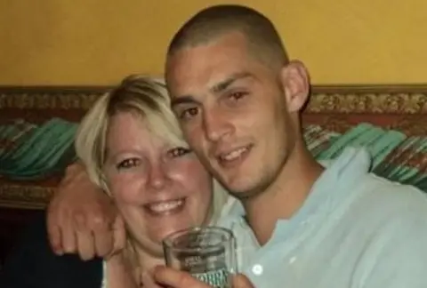 Leicestershire Police  Matthew Schofield and his mother, Emma Daniels