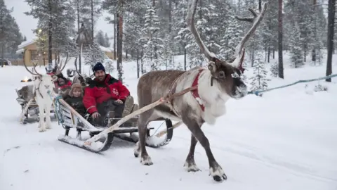 Santa's Lapland Sleigh ride