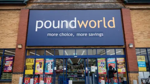 Getty Images Poundworld shop