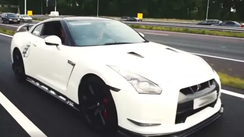 Cannon Run 3000 Car driven by David Bentley