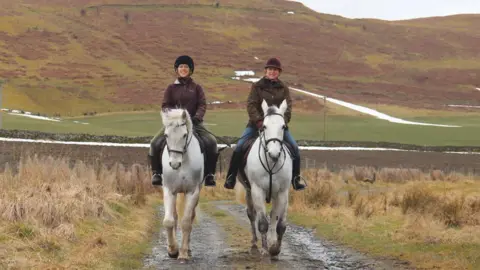 Southern Uplands Partnership Horse tourism