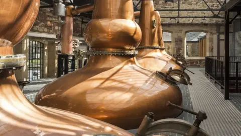 Keith Hunter Distillery stills