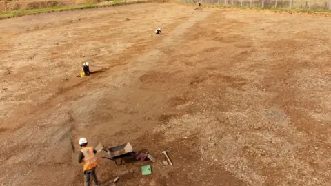 AC Archaeology  The site of Sherford Business Park