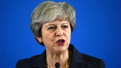 Getty Images Theresa May