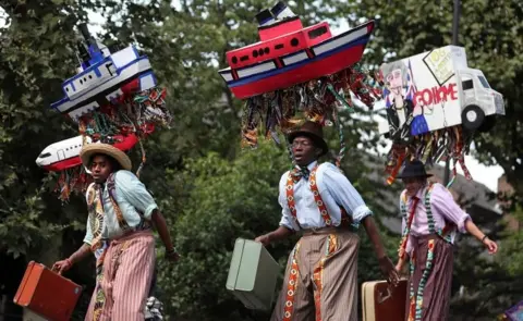 AFP Windrush-inspired performance