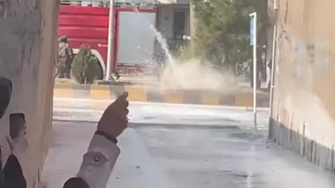 Supplied Water cannon in Herat