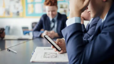 Getty Images Boys in a class