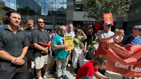 BBC Strikers at St Mungo's HQ