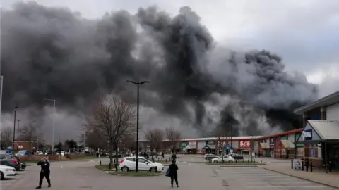 @YorkshireDaveUK The smoke over the Westgate Retail Park