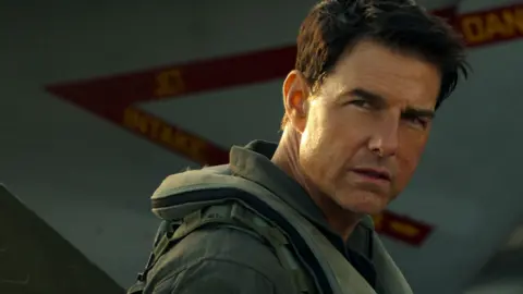 Alamy Tom Cruise in Top Gun Maverick