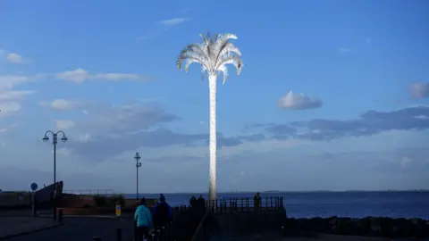 North East Lincolnshire Council Artist impression of palm tree