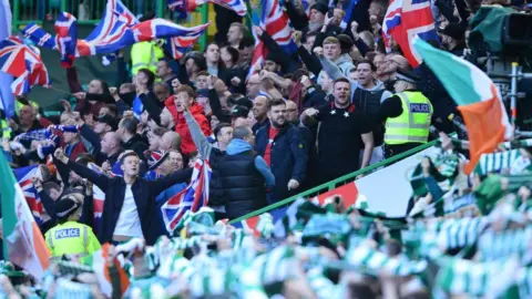 Getty Images old firm fans