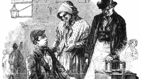 From Mayhew's London Tossing the pieman