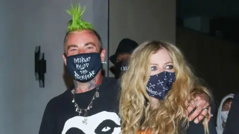 Getty Images Avril Lavigne and Mod Sun