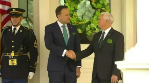 Leo Varadkar and Mike Pence