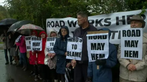 BBC Protest in October