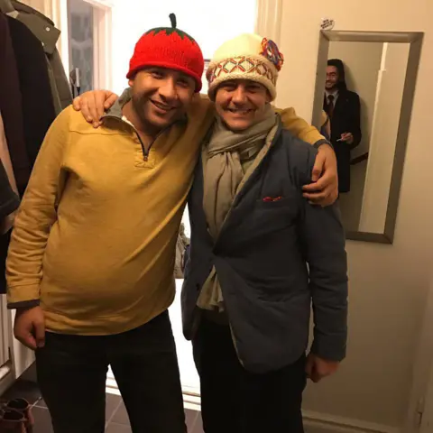 Emma Winberg Raed Salah with James Le Mesurier