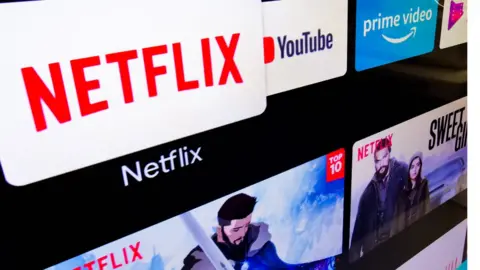 Getty Images Netflix logo