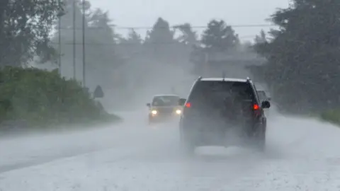 Getty Images Cars in storms