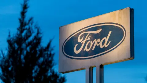 Getty Images The Ford sign in Bridgend