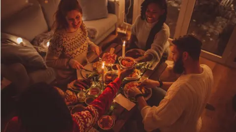 Getty Images Christmas dinner