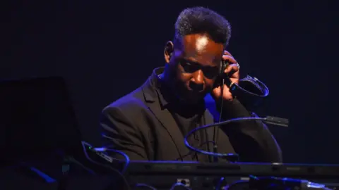 Getty Images DJ and producer Gerald Rydel Simpson aka A Guy Called Gerald performs at the Royal Festival Hall on June 22, 2014 in London