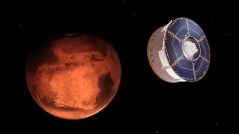 Perseverance approaches Mars