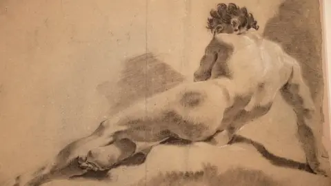 Giulia Lama/Ca' Rezzonico Museum A life drawing by Giulia Lama