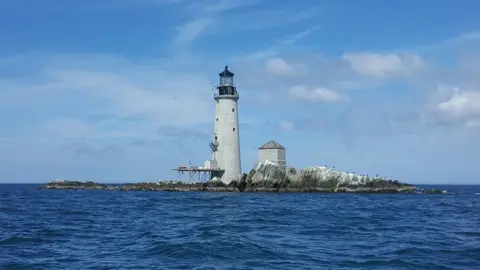 Tim Nguyen Restoration works at Graves lighthouse in Boston