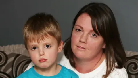 Ben Lack Jack and mum Sarah