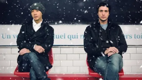 Weibo A still from Looking for Rohmer, picture taken from the film's official official account on Weibo