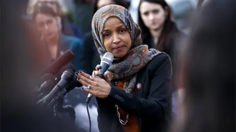 EPA Democratic Representative from Minnesota Ilhan Omar
