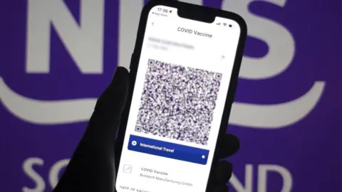 AFP Scotland vaccine app