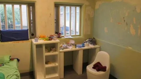 PA Media Prison cell at Eastwood Park