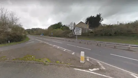 Google A46 near Bath in Somerset