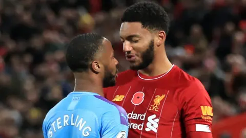 Raheem Sterling and Joe Gomez