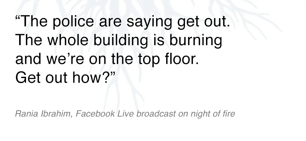 BBC Rania quote from Facebook Live broadcast