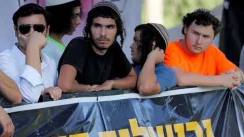 Getty Images Anti-LGBT rights protesters