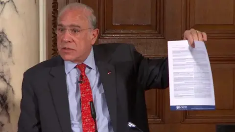 Angel Gurria, the OECD secretary general