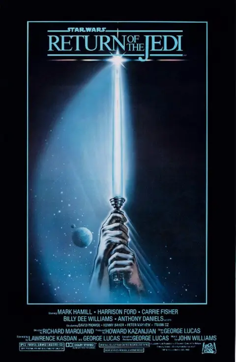 Alamy Return of the Jedi Poster