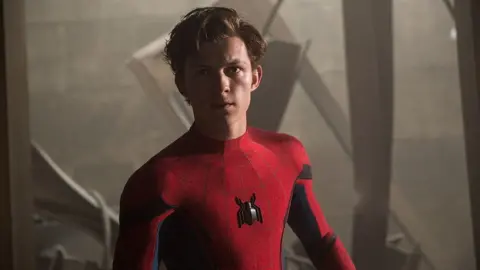 Sony Pictures Tom Holland as Peter Parker