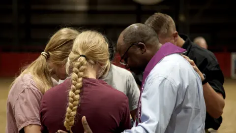 BBC People in prayer circle