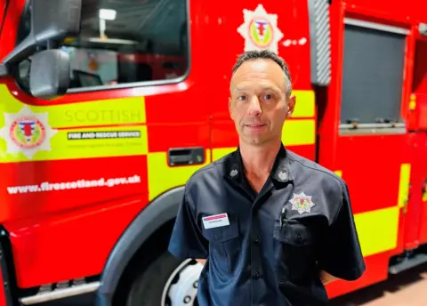 BBC SFRS group commander Stephen Low
