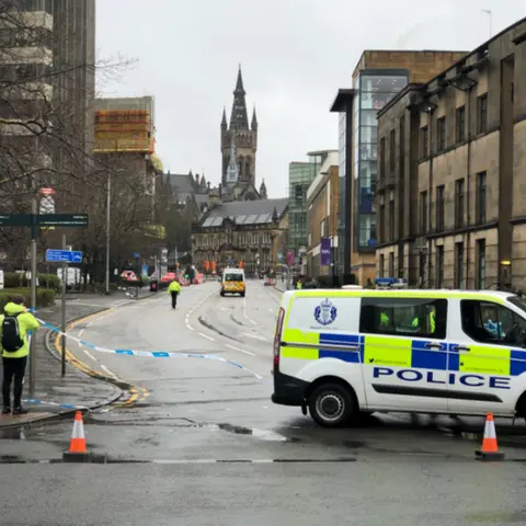 Glasgow Uni evacuation